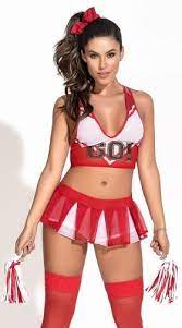 Pin On Lingerie Cheerleader Costume
