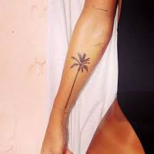 Palm Tree But Up Inner Or Outer Foot Ankle Palm Tree Tattoo Shoulder Tattoo Rib Tattoo