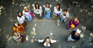 Volunteers From Program Ubud Dressed With The Traditional Balinese Outfit Volunteer Programs Teaching English Volunteer