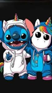 Stitch Et Licorne Pour Plus Anais Fbg Iphoneachtergronden Fond D Ecran Dessin Disney Dessins De Personnages Disney