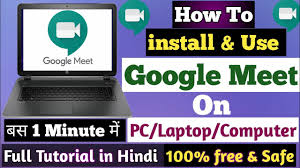 How to download google meet for pc? How To Download Google Meet On Laptop How To Install Google Meet In Laptop Google Meet On Pc Youtube
