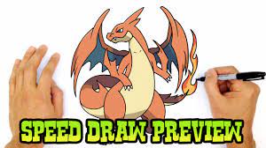 Dieses & viele weitere englische bücher versandkostenfrei bei thalia bestellen! Mega Charizard Y Pokemon Speed Draw Preview Youtube