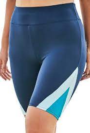 Chlorine Resistant Colorblock Bike Shorts Swimsuits For All Stylish Tankini Plus Size Swimwear Swim Suit Bottoms