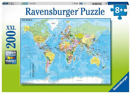 Engeland wereldkaart kaart, engeland, lege kaart, engeland png. Wereldkaart 200 Stukken Xxl Puzzel Bruna Nl
