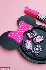 Touch device users, explore by touch or with swipe gestures. Free Printable Minnie Mouse Ears For Plates Hot Pink Baby Pink And Red Chickabug