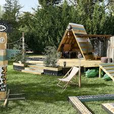 Create A Real Adventure Playground In Your Garden In 2020 Outdoor Decor Food Forest Design Gardening For Kids