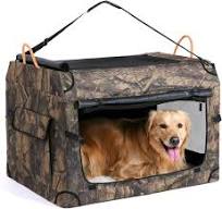 KOOPRO 36.5 Inch Collapsible Dog Crate, Portable Soft-Sided ...