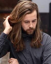 Pin By Noida Irfan On Face Masculina Shoulder Length Hair Men Long Hair Styles Men Long Hair Beard
