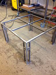 Welding Table In 2020 Welding Table Welding Projects Metal Furniture