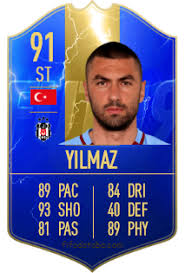 Burak yılmaz fifa 21 rating is 78 and below are his fifa 21 attributes. Burak Yilmaz Fifa 19 Rating Card Price