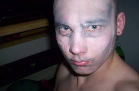 Pictures over the years with faces and a cat