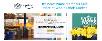 Automatic 10% off and blue tagged items: Amazon Prime Members Now Get 10 Off Sale Items At Whole Foods Plus Other Weekly Discounts Techcrunch