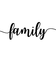 Family Word Svg Png Jpg Cricut Silhouette Digital File Etsy In 2021 Word Families Family Word Art Family Poster