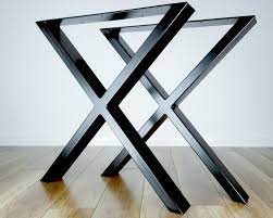 We did not find results for: Metal Dining Table Legs Set Of 2 Heavy X Shape 80x40mm Etsy