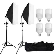 2020 Zuochen 4x25w Led Continuous Lighting Kit 20x28 50x70cm Softbox Soft Box Photo Studio Set Light Bulbs Lamp Photography Softbox From Alisal 157 82 Dhgate Com