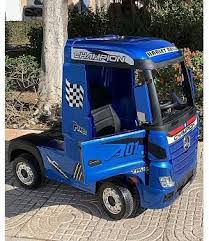 Camion Mercedes Actros Blue Paint Car 4 Motores Full Option En 2020 Coches De Juguete Para Ninos Camiones Para Ninos Coche Para Ninos