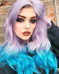 Jenniferbroders Added Some Aquamarine Tips Over Girls Night And It Looks Amazing Tie Dye Hair Wild Hair Color Hair Styles