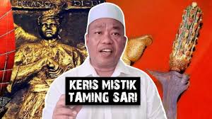 Keris taming sari pada asalnya adalah kepunyaan taming sari, seorang pahlawan jawa. Keris Sakti Taming Sari Ml Studios
