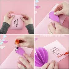 Cut out a heart shape through the layers, so that you will end up with five identical paper or card hearts. How To Make A 3d Heart Card I Heart Crafty Things