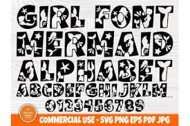 Free Free 340 Mermaid Svg Font SVG PNG EPS DXF File