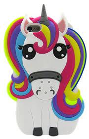 3c Collection Licorne Arc En Ciel Silicone 3 For Iphone 6 6s Plus 5 5 Unicorn Iphone Case Silicone Phone Covers Cartoon Smile