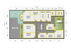 Coba deh temukan inspirasi desain ruang kantor minimalis yang bisa membuat kamu leluasa mengerjakan segala aktivitas dan tentunya menambah semangat lagi. 14 Gambar Tata Ruang Kantor Ideas Floor Plans Office Layout Office Floor Plan