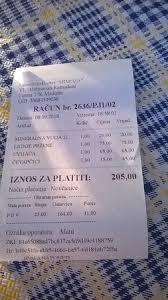 Il Conto Piu Alto Pagato Picture Of Restaurant Mimoza Medulin Tripadvisor