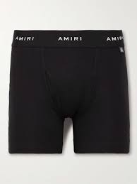 AMIRI Stretch-Cotton Boxer Briefs for Men | MR PORTER