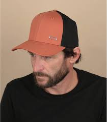 Orange baseball cap