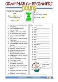 Grammar For Beginners Nouns 2 Worksheet Free Esl Printable Worksheets Made By Teache English Grammar Worksheets Esl Worksheets For Beginners Learn English