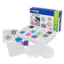 Ihr möchtet gerne eure eigenen schneeflocken basteln, um winterliche stimmung bei euch einziehen zu lassen? Bea Swiss Bugelperlen Schneeflocken Set