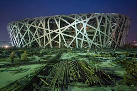 The stadium was renovated for the beijing 2008 olympic games, for the hosting of the football games and athletics finals. Beijing Olympic Stadium By Herzog De Meuron China Design Now V A Detnk