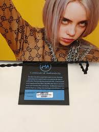 Billie Eilish Autographed 8x10 Photograph Autographs