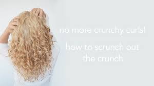 Looking for cute, simple yet fun scrunchie hairstyles? Curly Hair Tips How To Scrunch Out The Crunch Sotc Hair Romance