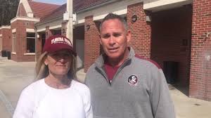 WATCH: Michael and Ginger Keith celebrate FSU swimmer McKenna Keith