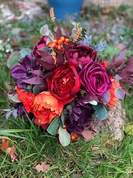 Huge assortment of styles, colors, and types. Red And Orange Artificial Flowers How To Do Thing