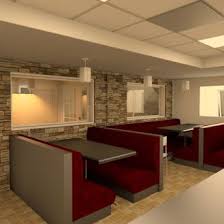 Restaurant Rendered Using Autodesk Revit And 360 Could Rendering Service Architecture Design Sports Bar Design