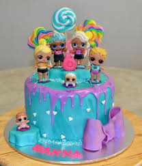 Especially they await to cut a beautiful birthday cake and to open up the birthday these are some of our lol doll cake designs. Lol Cake Cakecentral Com