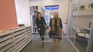 Pairing a vintage sofa with brunschwig. Laura U Design Collective Home Facebook