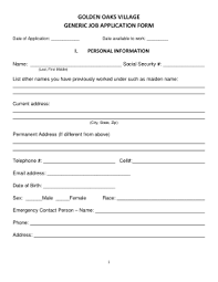 By adminposted on june 26, 2021. Generic Job Application Form Template Free Download Free Pdf Books