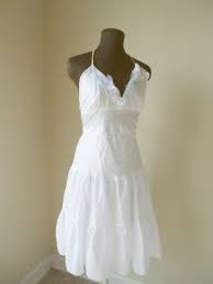 Simple Cotton Wedding Dress Tiered Eyelet Beach Lace By Colorada Simple Wedding Dress Beach Wedding Dresses Simple Country Style Wedding Dresses