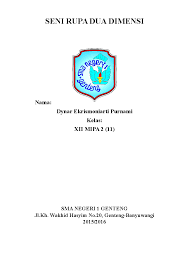 Lukisan merupakan karya seni rupa 2 dimensi yang dibuat menggunakan media, seperti : Doc Mengidentifikasi Karya Seni Rupa 2 Dimensi Lutfi Dwita Academia Edu