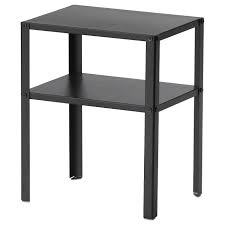 Knarrevik Ablagetisch Schwarz 37x28 Cm Ikea Osterreich Ikea Black Bedside Table Ikea Side Table