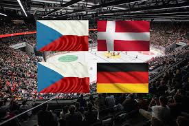 Důležitý zápas už odpoledne zvládlo švédsko, které otočilo průběh duelu s velkou británií (4:1), ve druhém duelu české skupiny skolilo dánsko bělorusko (5:2) a odstrčilo českou reprezentaci až na šesté místo tabulky. Cesko Dansko Nemecko Cover Hokejtour Cz