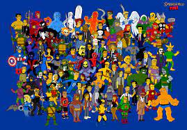 matt groening marvel dc comics 好好 シンプソン 森