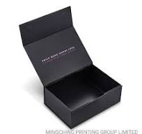 Customize Logo Printing Small Black Foldable Magnetic Lid ...