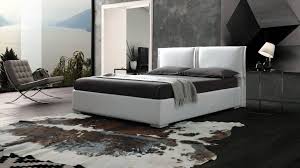 Letti moderni, gruppi letto, comodini moderni, letti design. Letto Imbottito Moderno Asia