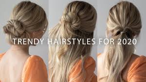 From straight to curl we have rounded up best 2020 hairstyles for women along with some cool color choices for plenty of hair inspirations for the 3. New Easy Hairstyles For 2020 Youtube