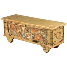 But long dining room tables this showgirl devotedly could. Rustic Patches Mango Wood Rolling Coffee Table Chest