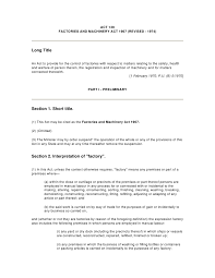 Bantuan konsular oleh kedutaan besar malaysia. Factories And Machinery Act 1967 Revised 1974 Malaysia
